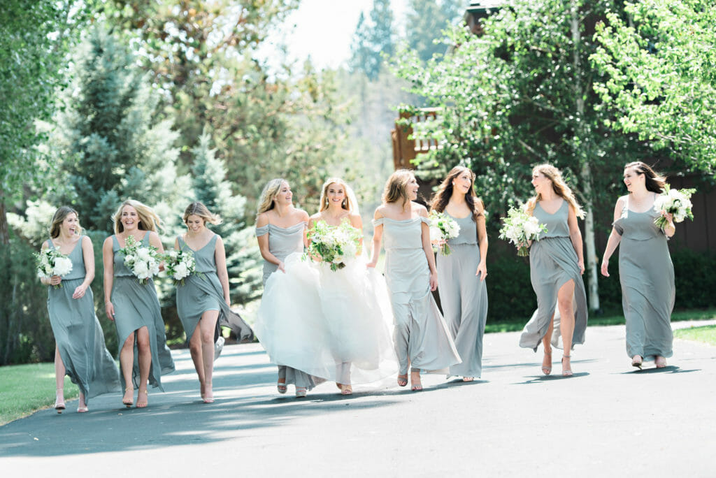 Wedding Party Photo near Bend Oregon