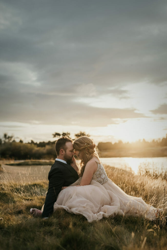 Oregon Sunset Wedding Photos