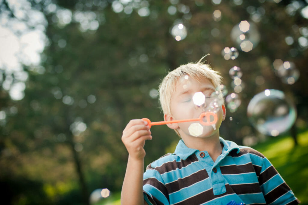 Bubbles near Bend, Oregon