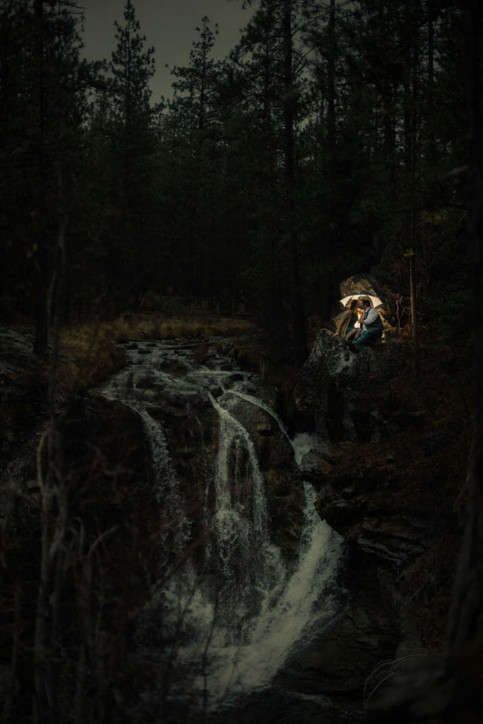 Epic Engagement Session near Bend, Oregon