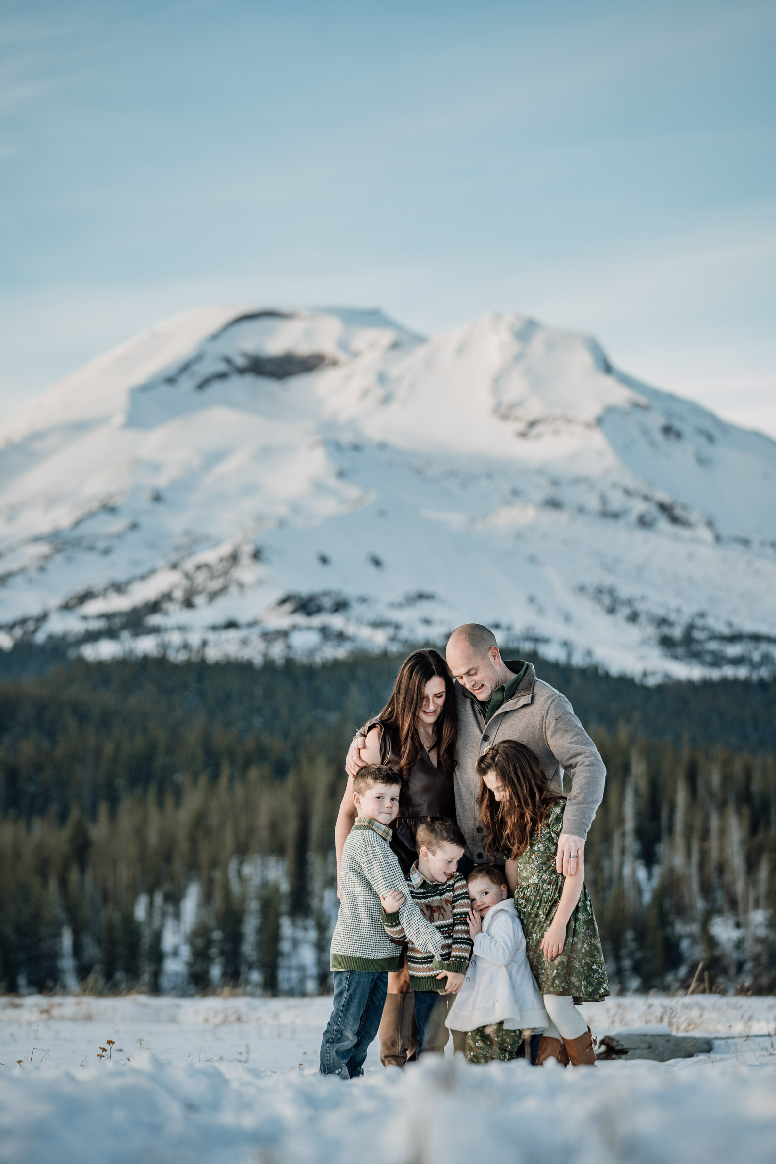 family photos in Central oregon