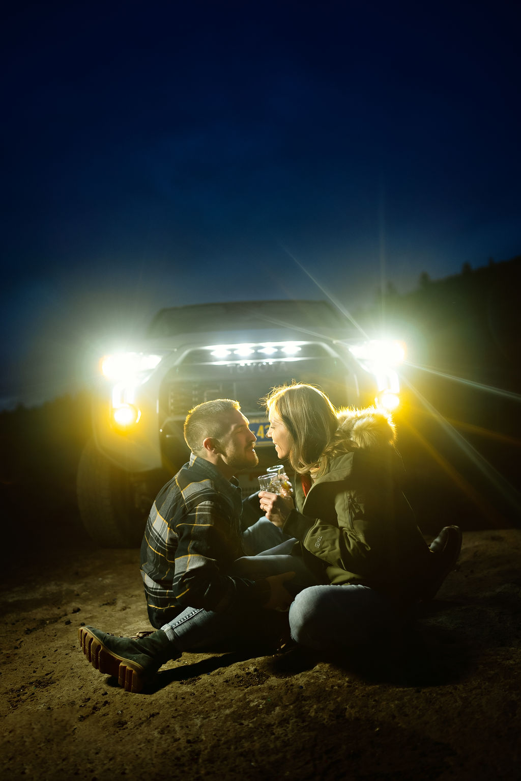 bend oregon fun and romantic engagement sessions 