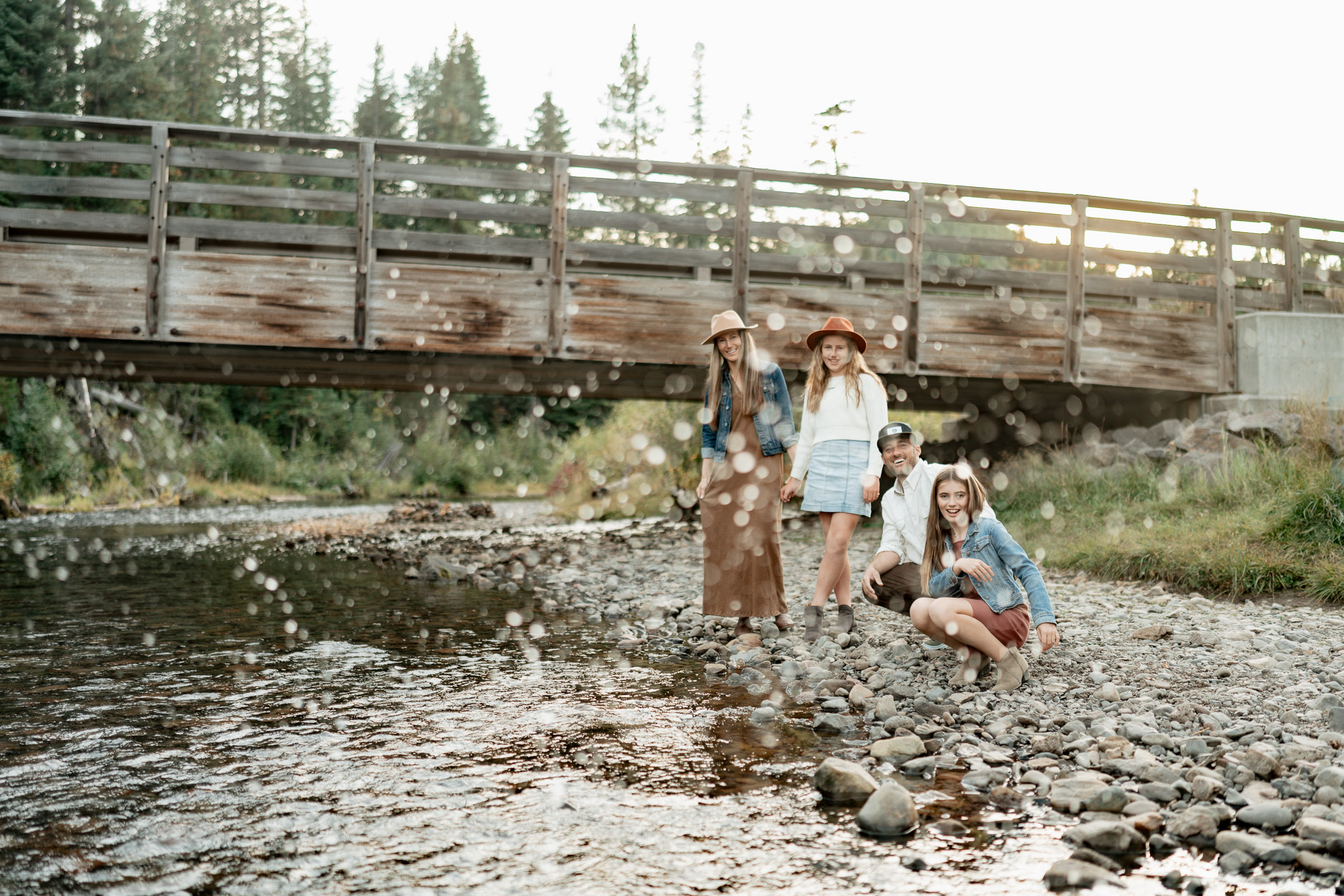 fun family photo session in bend oregon